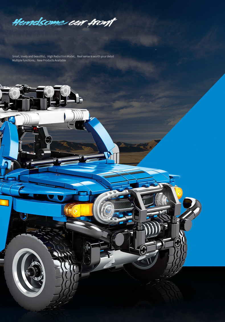 Building Block Off-road Vehicle Model Toy