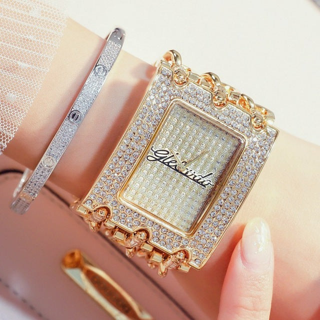 Neue G D Uhr Frauen Quarz Analog Casual Uhr Gold Uhr Quarz Einfache Uhr Relogio Feminino Reloj Mujer Montre