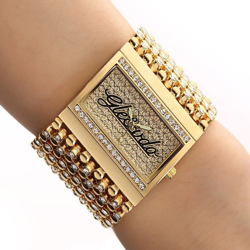 Neue G D Uhr Frauen Quarz Analog Casual Uhr Gold Uhr Quarz Einfache Uhr Relogio Feminino Reloj Mujer Montre