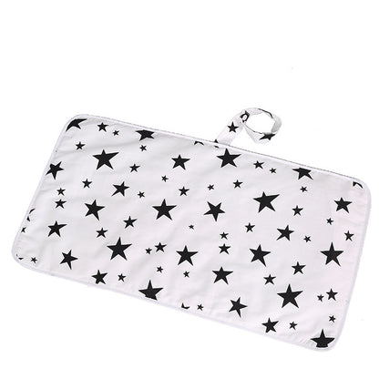 Baby cotton portable diaper changing pad