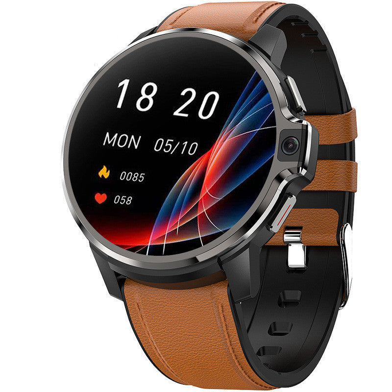 Call Location Heart Rate Large Screen Dual System 4G Smart Watch