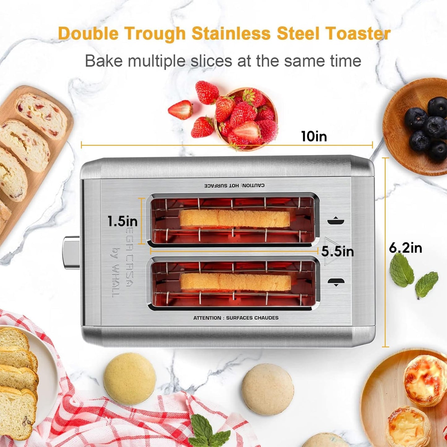 Whall Toaster 2 slice