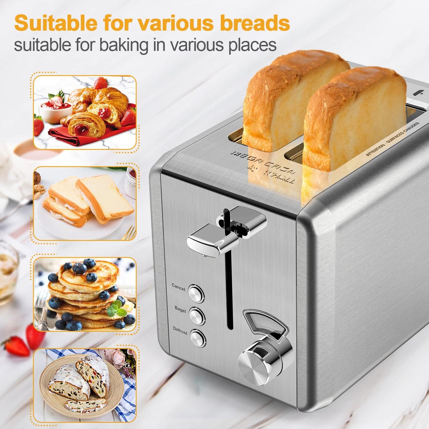 Whall Toaster 2 slice